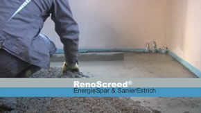 RenoScreed® EnergieSpar & Sanier Estrich